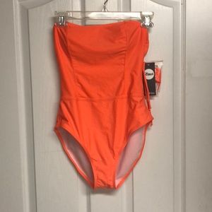 NWT Orange one piece